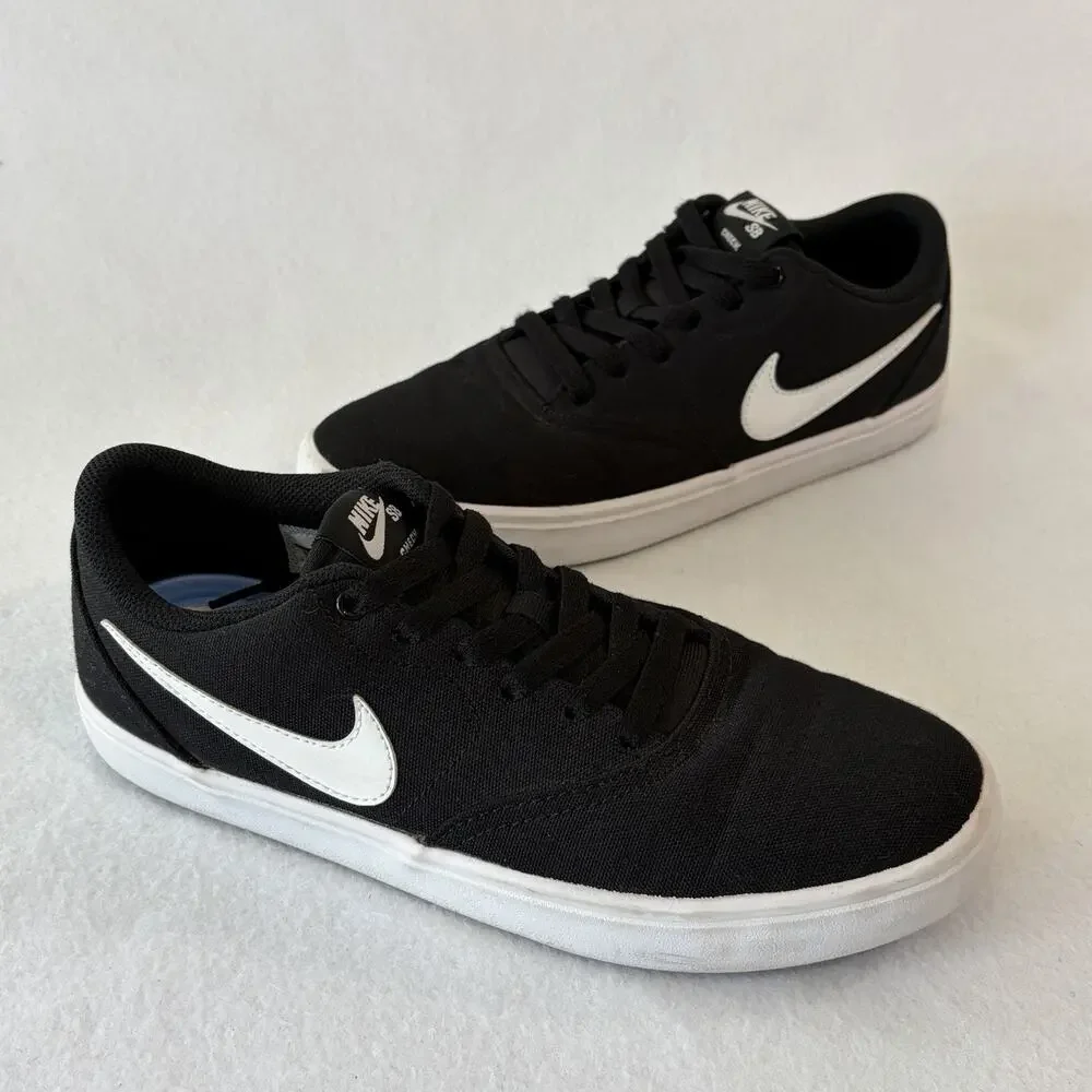 Nike SB Shoes Women’s 9.5 Black White Sneakers Low Top
